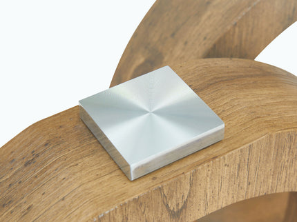 Contemporary Style Glass Top Coffee Table