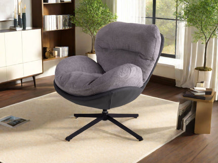 360° Swivel Office Chair, No Wheels