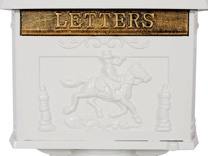 Cast Aluminum Mail Box, Postal Box, Mailbox