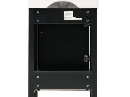 Bathroom Vanity With Sink, Frame And Drawer