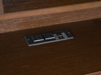 Platform Bed With Multi Storage Headboard, USB And Drawers