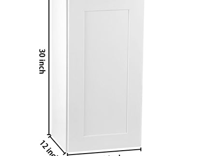 Shaker Wall Cabinet With 2 Adjustable Shelves