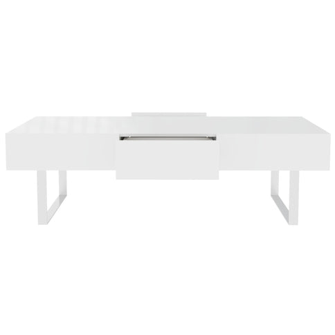 Rectangular Coffee Table With Hidden Storage