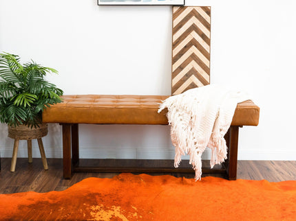 Cameron - Bench - Brown / Tan