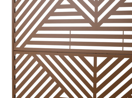 Freestanding Outdoor & Indoor Freestanding Metal Privacy Screen