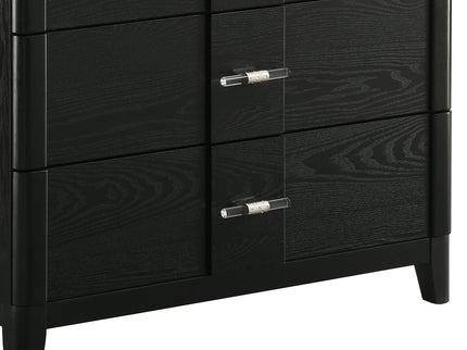 Opel - 5 Drawer Chest - Black