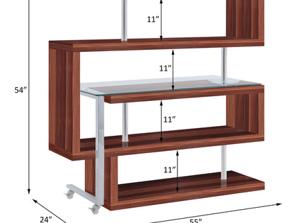 Buck II - Writing Desk With Bookshelf