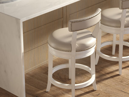 Stool & Upholstered Seat And Back