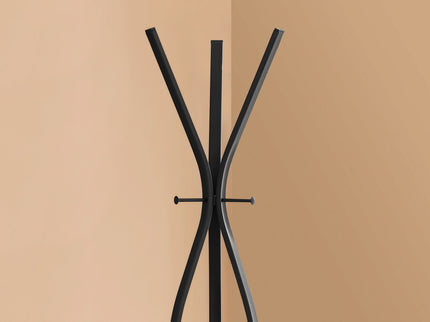 Free Standing Coat Rack 3 Hooks For Entryway