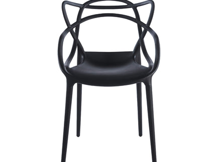 Dining Chair (Set of 4) - Black - Plastic