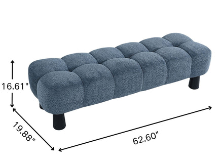 Luxury Upholstered Bench Ottoman