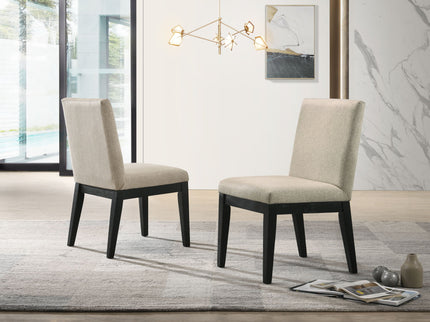 Jasper - Contemporary Fabric 19" Dining Chair (Set of 2)