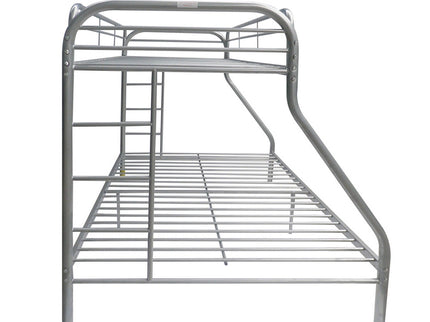 Tritan - Twin / Full Bunk Bed - Silver