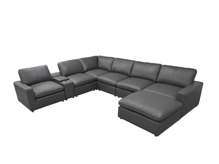 Large Seating Modular Upholstered Sectional