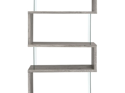 Elias - 4 Shelf Bookshelf With Zigzag Design