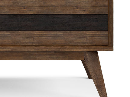 Clarkson - TV Stand - Rustic Natural Aged Brown