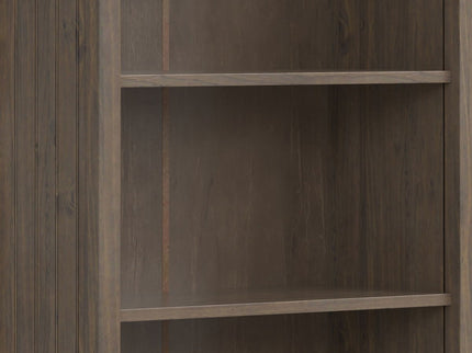 Lev - Bookcase - Smoky Brown