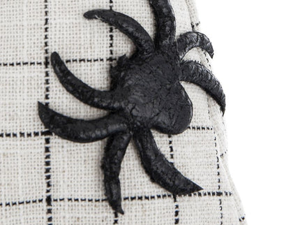 Sitting Gnome With Hat Spider, For Halloween Decor