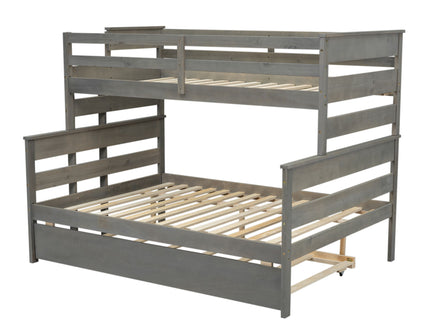 Detachable Design Bunk Bed With Ladder