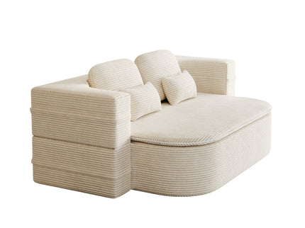 2 In 1 Foldable Sofa Bed With Multi Functional Blanket