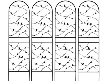 Garden Rustproof Trellis For Climbing Plants