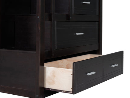 Bunk Bed With Trundle And Staircase