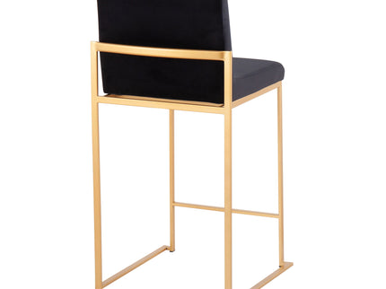 Fuji - Contemporary High Back Stylish Counter Stool