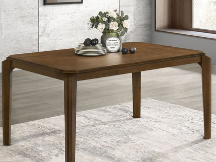 Warren - Rectangular Dining Table - Dark Brown
