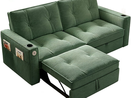 2 In 1 Convertible Sofa Bed For Living Rooms