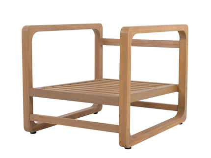 Outdoor Lounge Chair With Oversized Cushion Set For Patio