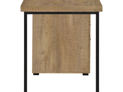 Trowbridge - 3 Drawer Office Desk - Mango Color