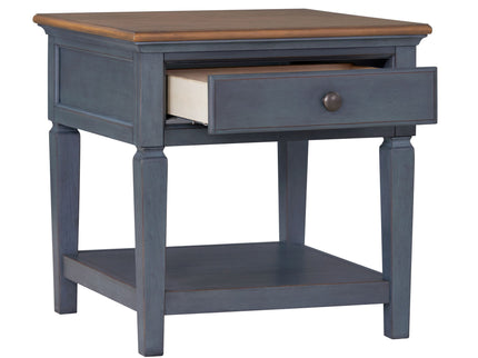 End Table - Blue