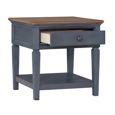 End Table - Blue