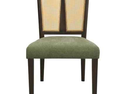 Mid Century Rattan Dining Chair Without Arms Set