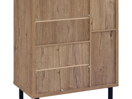 Stagg - 2 Door Shoe Storage Cabinet - Natural