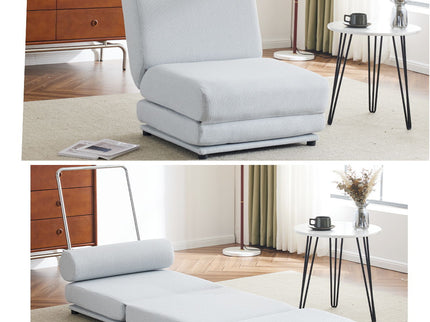 Foldable Single Chair Sofa Bed With Pillow, Easy To Store, Breathable And Wearable