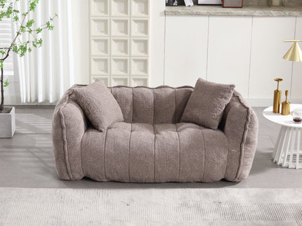 Cozy Beanbag Chair With High Resilience Foam Core For 2
