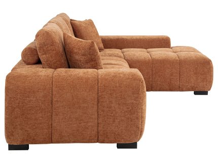 Plather - Sectional Chaise Sofa