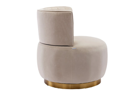 360 Degree Swivel Cuddle Barrel Accent Sofa Chair
