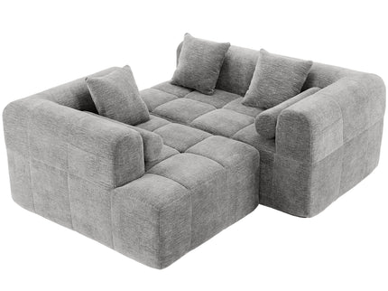 Sectional Free Combined Sofa With 2 Side Pockets