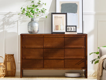 Sideboard Buffet Cabinet With Storage, 2 Doors 3 Drawers
