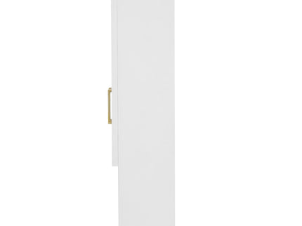 30" Bathroom Cabinet With Adjustable Shelf, Wall Mounted Medicine Cabinet - White
