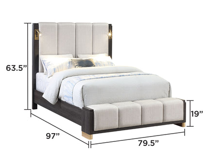 Clifton - Bedroom Set With Upholstered Headboard