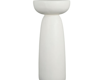 Magnesium Oxide Plant Stand - White