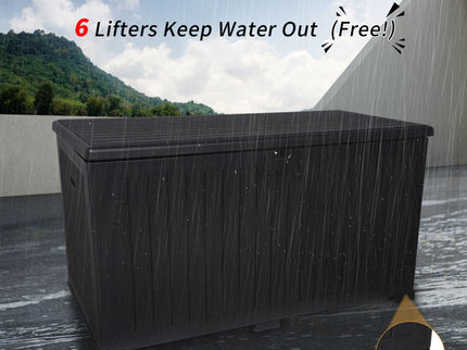 Outdoor Large Storage Box With Lockable Storage Containers