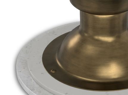 Leyla - Side Table - Antique Brass