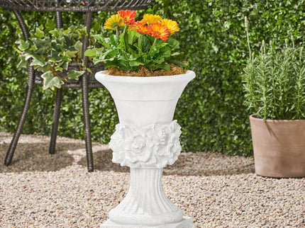 Garden Durable Urn Planter - Antique White