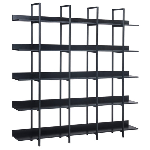Vintage Industrial 5 Tier Bookcase