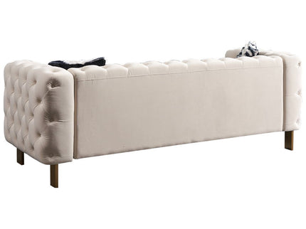 Chesterfield - Modern Tufted Living Room Sofa, 84.25''W Couch