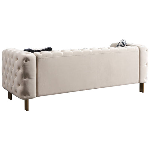 Chesterfield - Modern Tufted Living Room Sofa, 84.25''W Couch